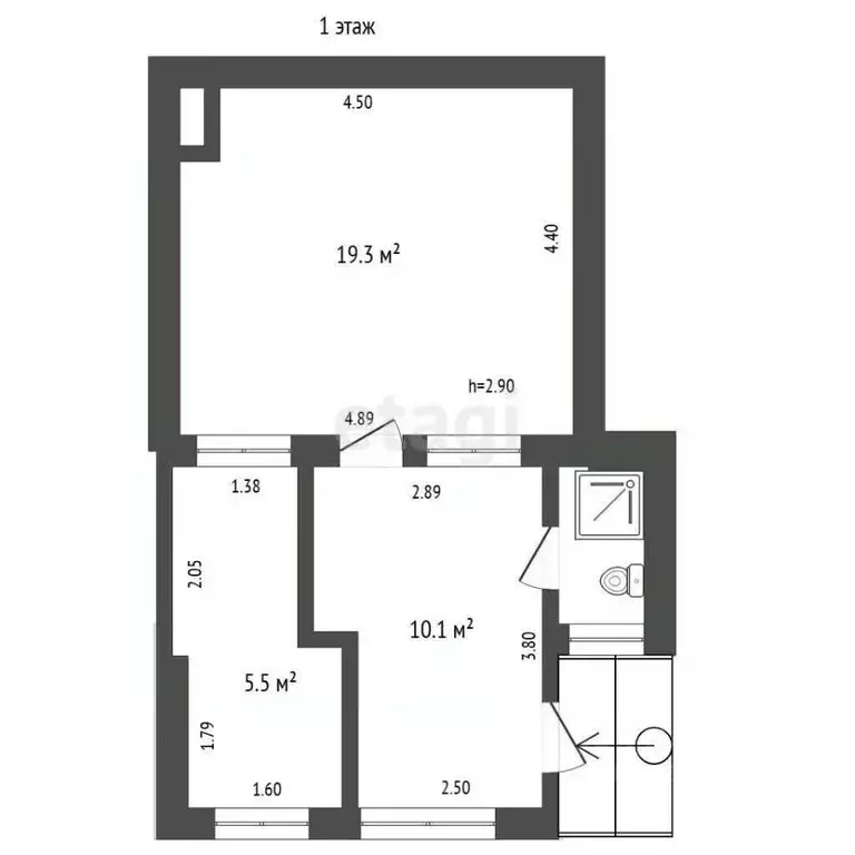 2-к кв. Крым, Ялта ул. Садовая, 46 (74.0 м) - Фото 2
