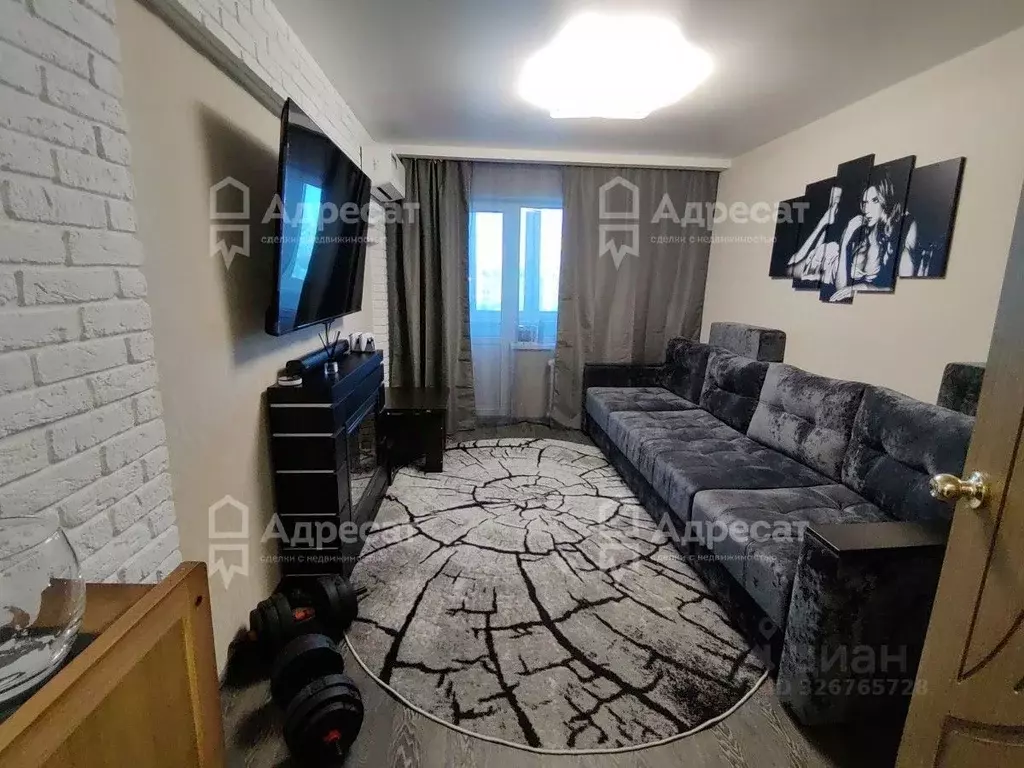 2-к кв. Волгоградская область, Волгоград Метростроевская ул., 7 (44.6 ... - Фото 1