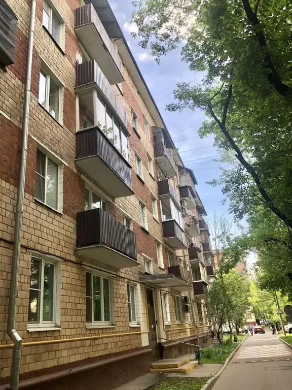 1-к кв. Москва ул. Всеволода Вишневского, 9К1 (30.2 м) - Фото 1