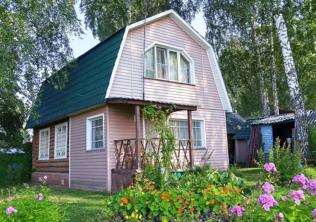Дом в Новосибирская область, Мошковский район, Смородинка садовое ... - Фото 0
