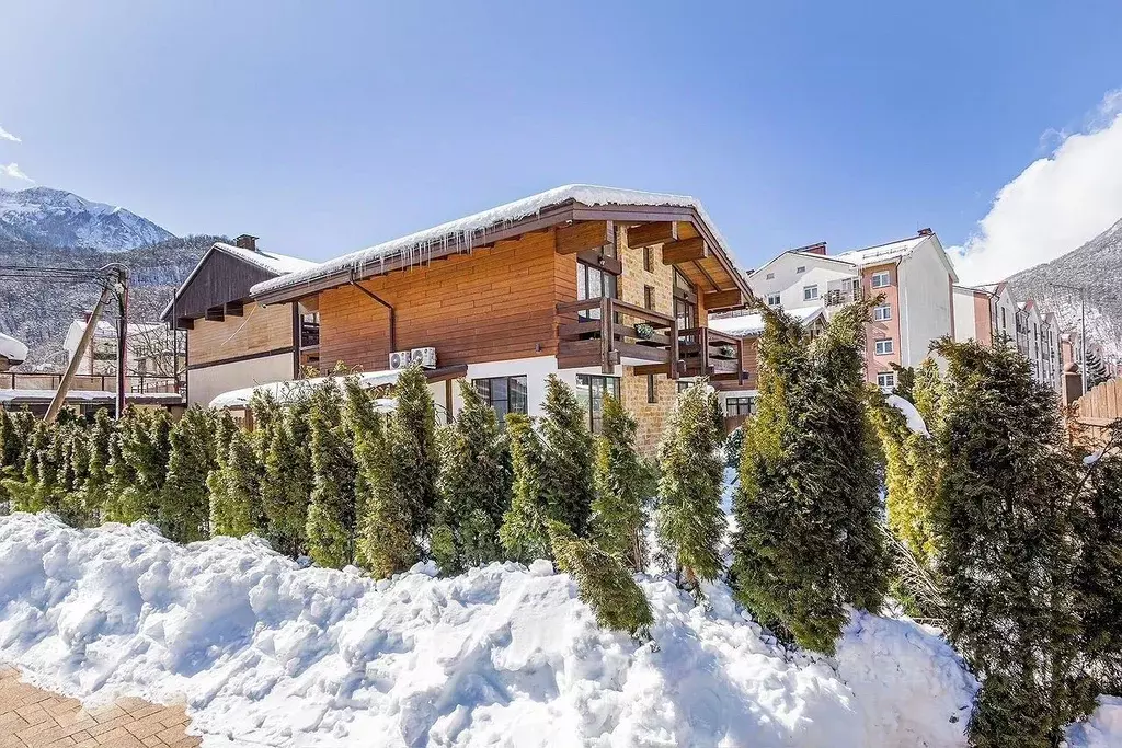 Дом в Краснодарский край, Сочи с. Эстосадок, ул. Переселенческая (250 ... - Фото 1