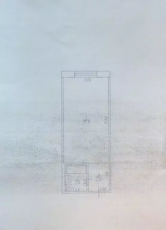 1-к кв. Приморский край, Уссурийск ул. Горького, 100 (22.5 м) - Фото 2