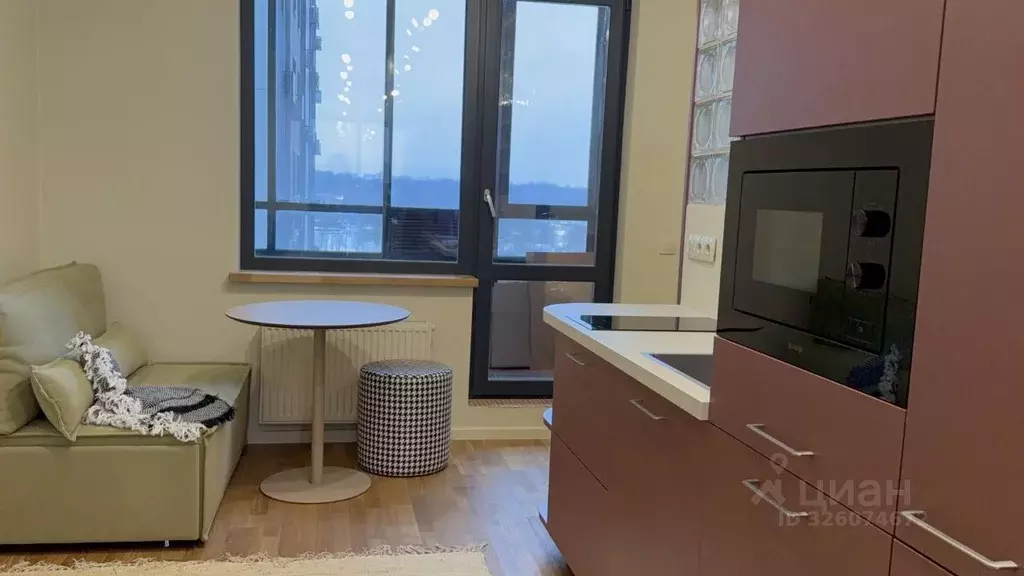 Студия Санкт-Петербург Студенческая ул., 14к1 (30.6 м) - Фото 1