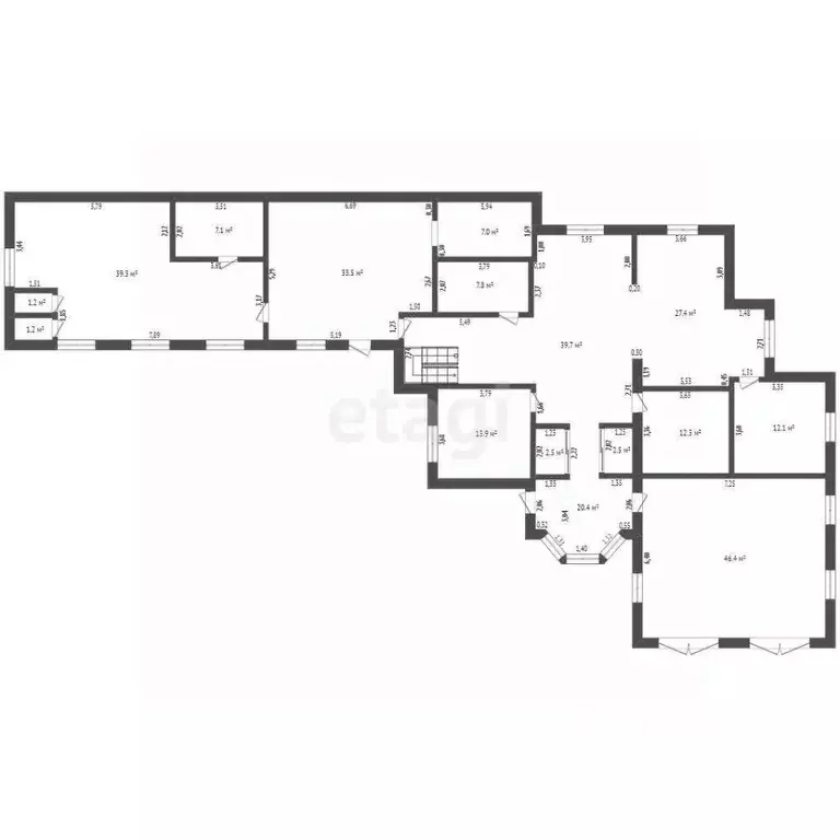 Дом в Кемеровская область, Кемерово 15-й мкр, 4-й кв-л,  (382 м) - Фото 1