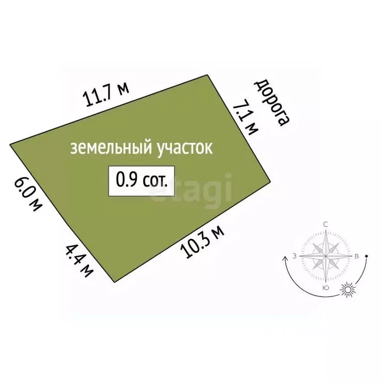 Участок в Крым, Ялта ул. Горького (1.0 сот.) - Фото 2