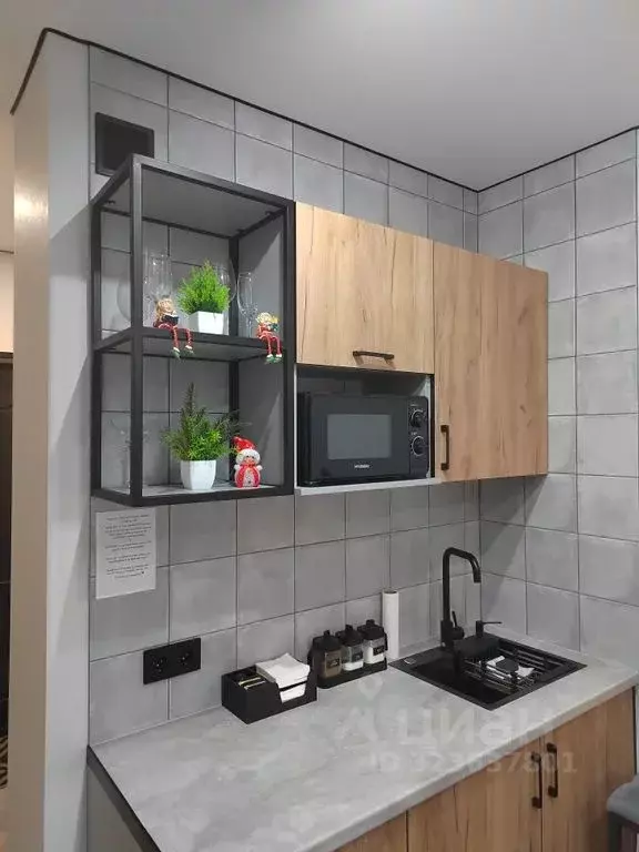 Студия Краснодарский край, Краснодар ул. Евгении Жигуленко, 9 (24.0 м) - Фото 2