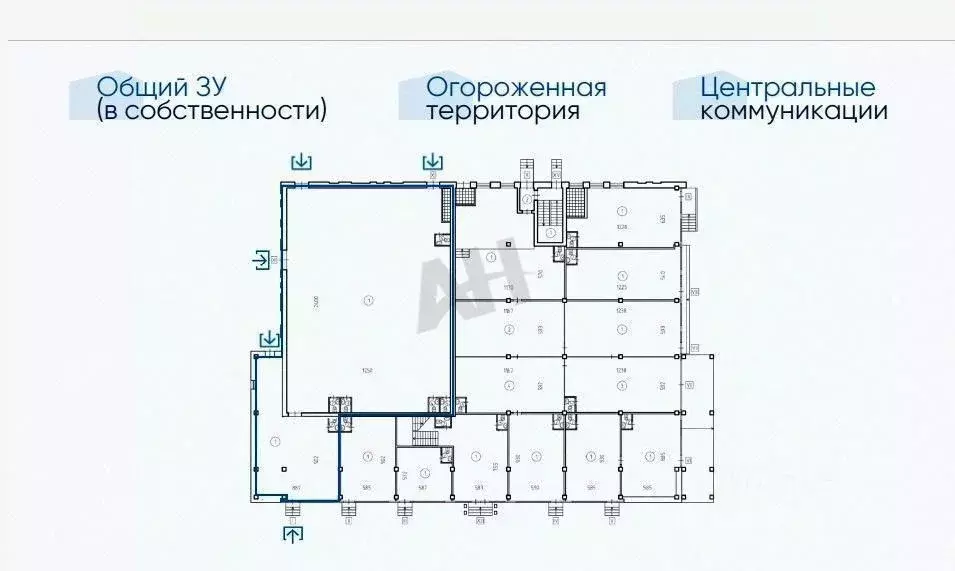 Помещение свободного назначения в Москва 3-я Хорошевская ул., 2С2 (510 ... - Фото 1