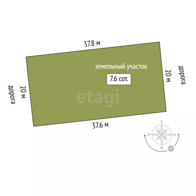 Участок в Тюменский муниципальный округ, деревня Малиновка, Тюменская ... - Фото 0