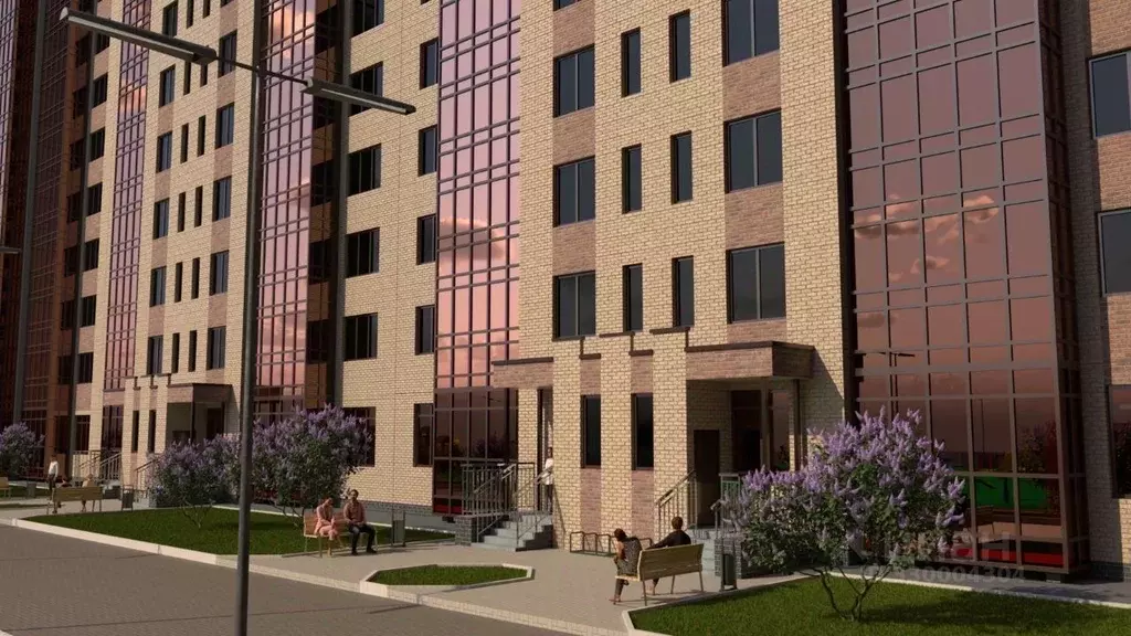 1-к кв. Омская область, Омск Гармония жилой комплекс (50.1 м) - Фото 2