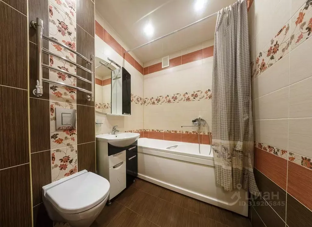 1-к кв. Татарстан, Казань ул. Сибирский Тракт, 23Б (45.0 м) - Фото 1