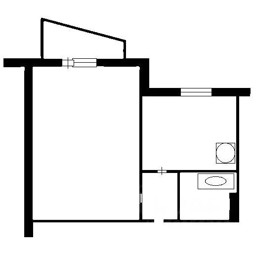 1-к кв. Новосибирская область, Искитим Индустриальный мкр, 46 (27.0 м) - Фото 1