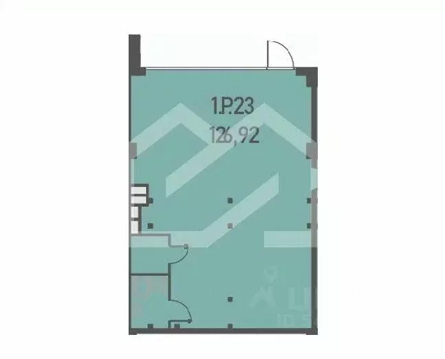 Помещение свободного назначения в Москва Складочная ул., 6С36 (127 м) - Фото 2