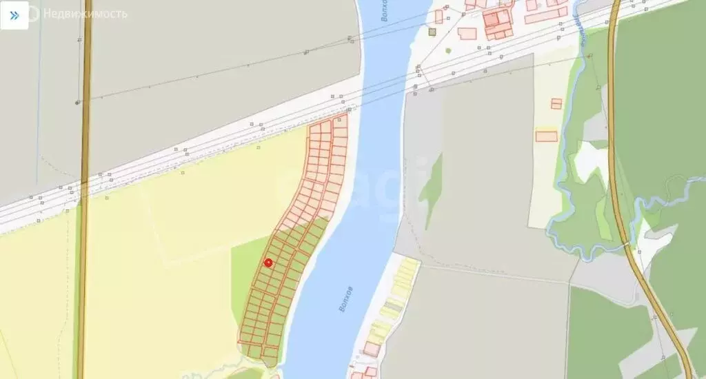 Участок в Староладожское сельское поселение, деревня Подол, коттеджный ... - Фото 2