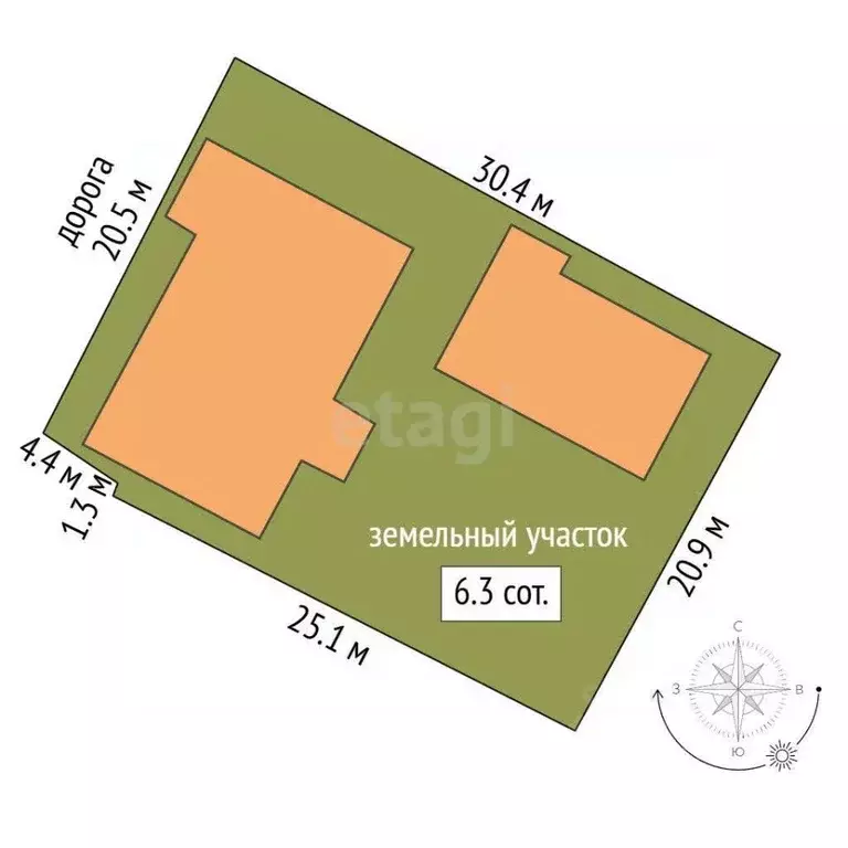 Дом в Ямало-Ненецкий АО, Новый Уренгой ул. Республиканская, 4 (196 м) - Фото 2