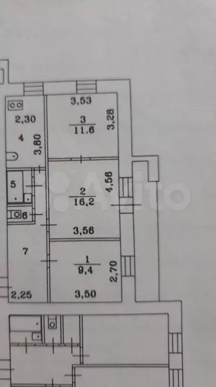 1-к. квартира, 39 м, 7/16 эт. - Фото 0