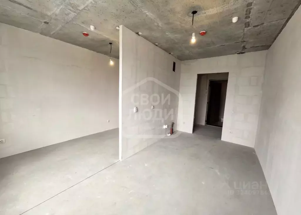 Студия Рязанская область, Рязань Олимпийский городок мкр, 4к1 (24.8 м) - Фото 1