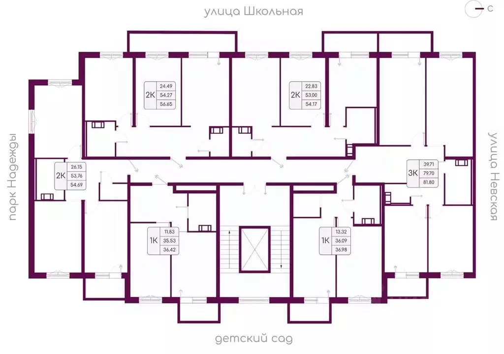 3-к кв. Ленинградская область, Всеволожский район, Дубровское ... - Фото 2
