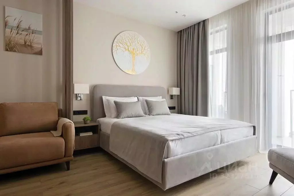 1-к кв. Калининградская область, Светлогорск бул. Морской, 21 (47.0 м) - Фото 1