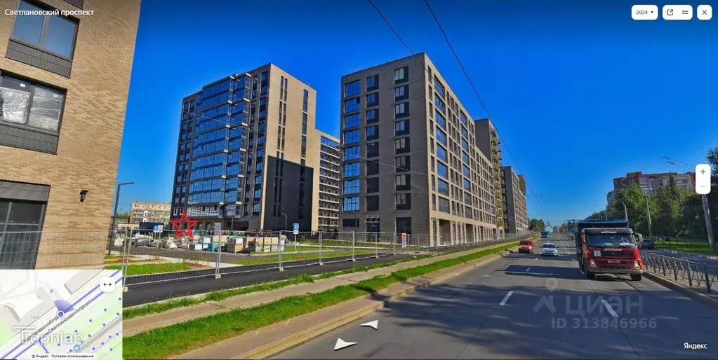 Помещение свободного назначения в Санкт-Петербург Светлановский ... - Фото 1