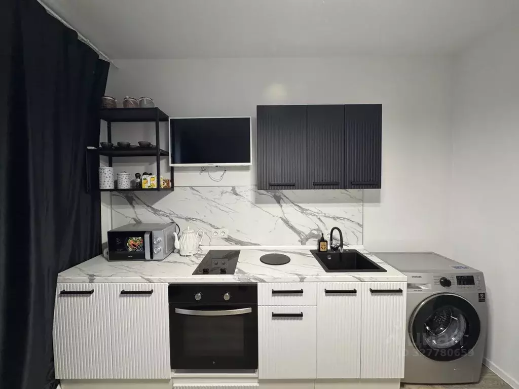 1-к кв. Московская область, Ленинский городской округ, Мисайлово пгт, ... - Фото 2