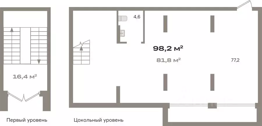 Помещение свободного назначения в Тюменская область, Тюмень ул. ... - Фото 1