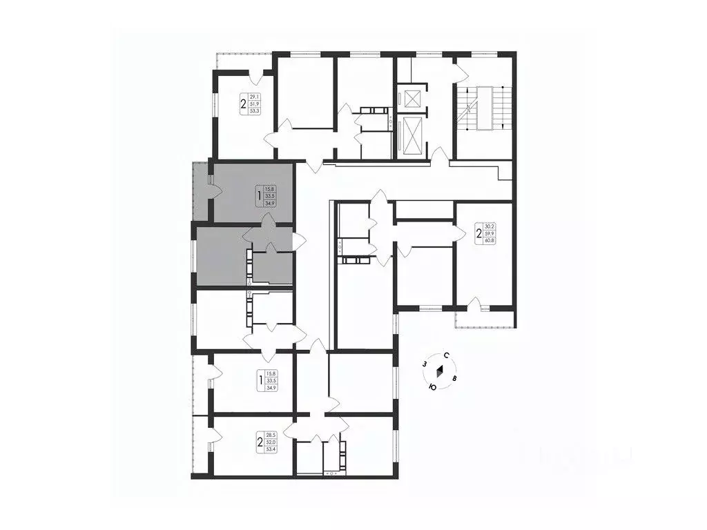 1-к кв. Воронежская область, Воронеж Первое Мая мкр, Май жилой ... - Фото 2