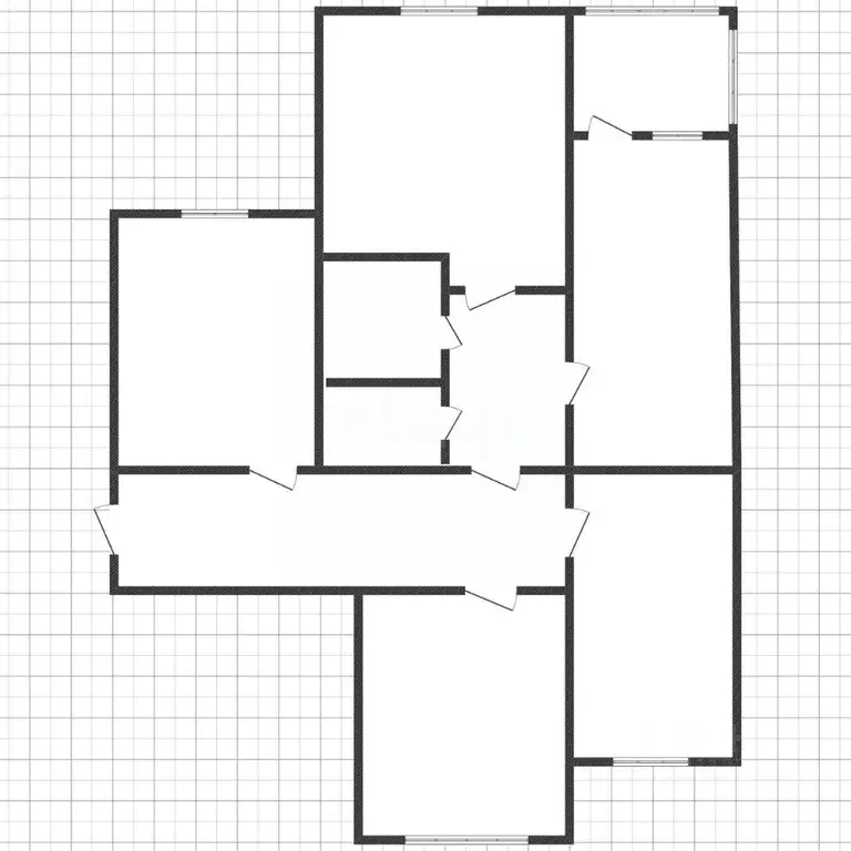 4-к кв. Белгородская область, Белгород ул. Щорса, 38 (76.8 м) - Фото 2