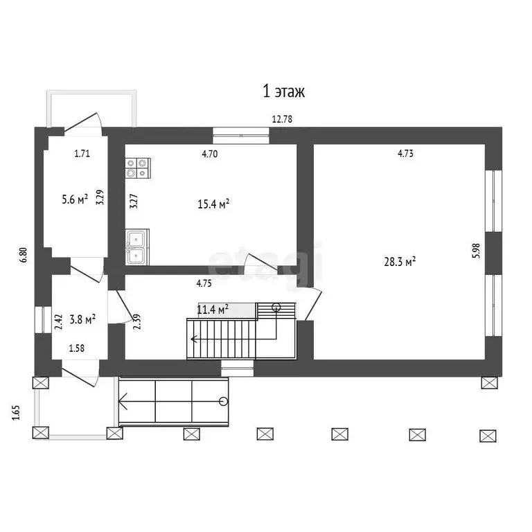 Дом в Судак, Платановый квартал (204.4 м) - Фото 1