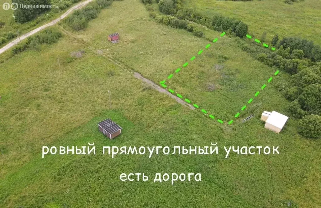 Участок в Любанское городское поселение, деревня Вериговщина (26 м) - Фото 2