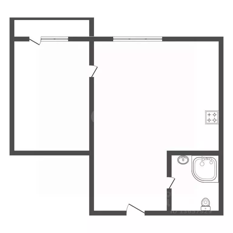 2-к кв. Иркутская область, Иркутск Байкальская ул., 426 (46.1 м) - Фото 2