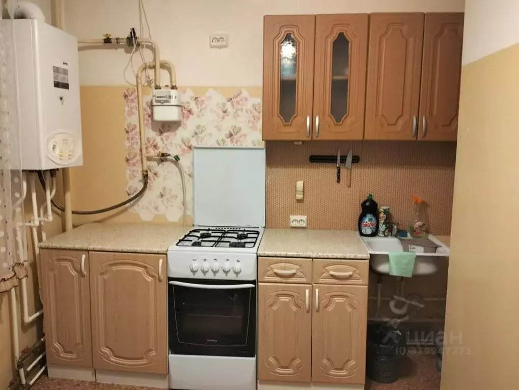 1-к кв. Белгородская область, Белгород ул. Есенина, 54 (35.0 м) - Фото 1
