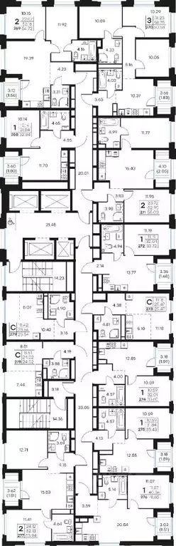 2-к кв. Нижегородская область, Нижний Новгород Глоракс Левобережный ... - Фото 1