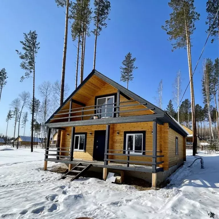 Дом в Иркутская область, Иркутский муниципальный округ, пос. Плишкино, ... - Фото 1