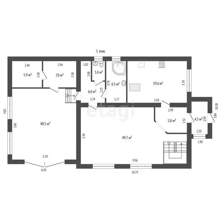 Дом в Новый Уренгой, район Южная Жилая Часть, микрорайон Заозёрный, ... - Фото 1