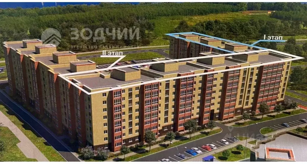 2-к кв. Чувашия, Чебоксары ул. И.П. Прокопьева, 11 (70.2 м) - Фото 1