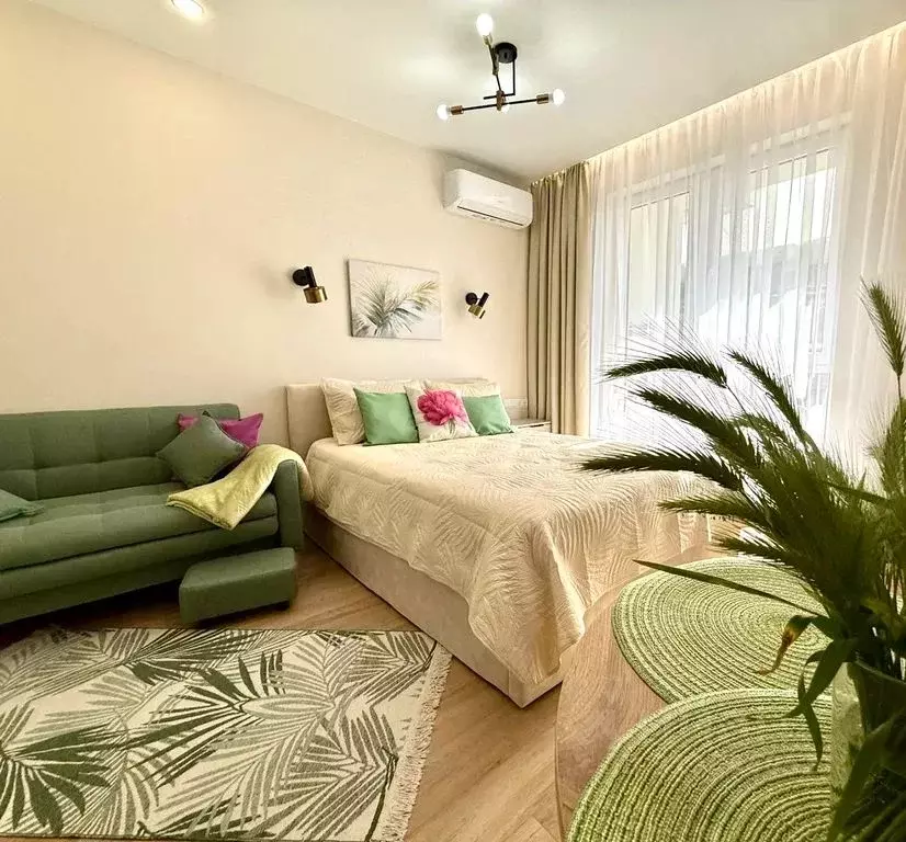 Студия Краснодарский край, Сочи ул. Искры, 66/9к6 (22.0 м) - Фото 1