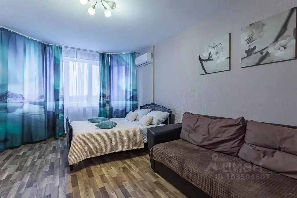 1-к кв. Нижегородская область, Нижний Новгород ул. академика Сахарова, ... - Фото 1