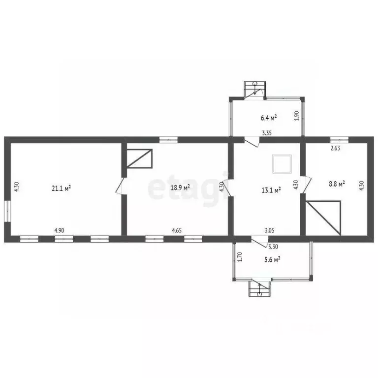 Дом в Воронежская область, Борисоглебский городской округ, с. Губари ... - Фото 2