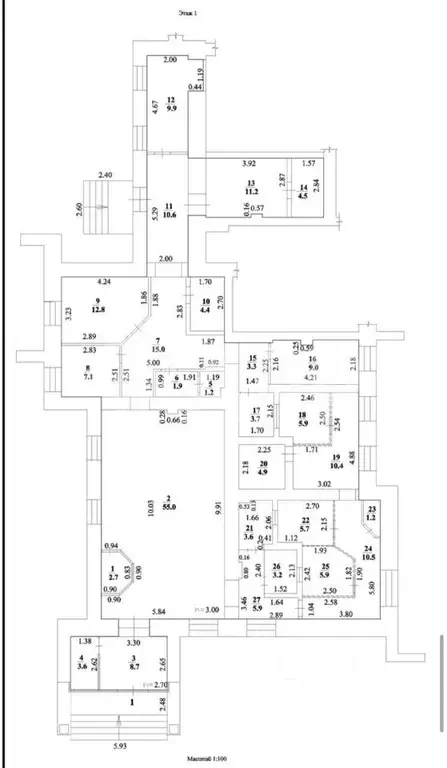 Офис в Башкортостан, Стерлитамак ул. Худайбердина, 87 (222 м) - Фото 1