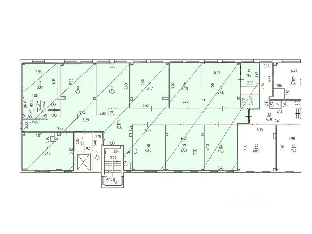 Офис в Санкт-Петербург ул. Маршала Говорова, 52 (596 м) - Фото 2