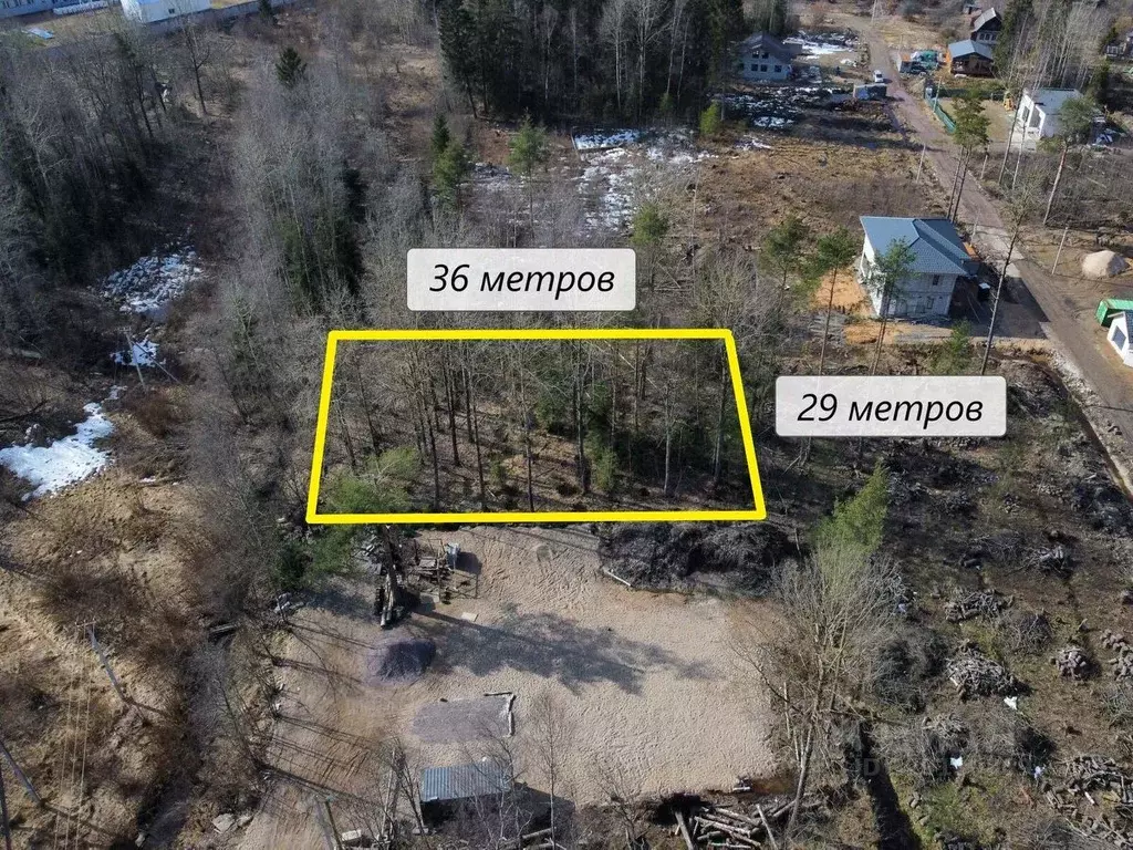 Участок в Ленинградская область, Всеволожский район, Романовское ... - Фото 2