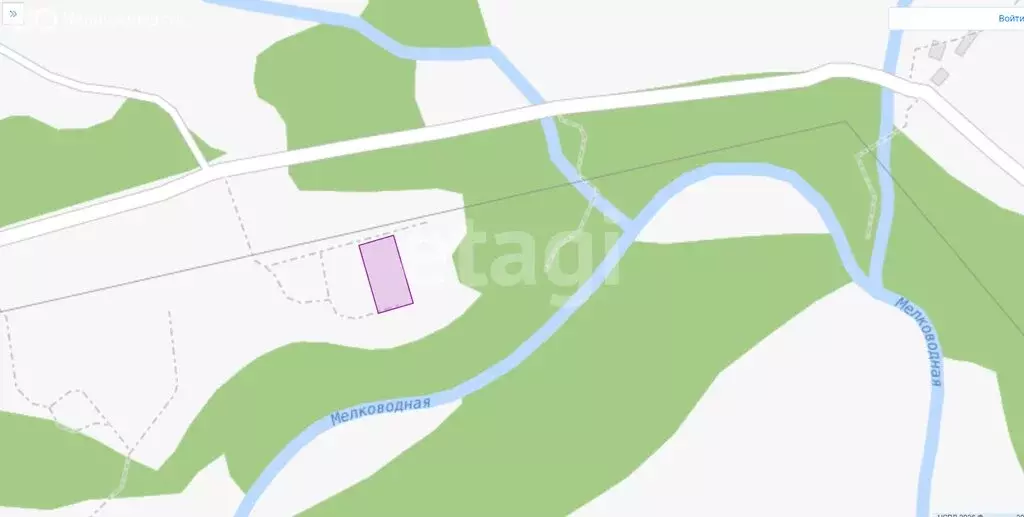 Участок в село Троицкое, территория СНТ Пчёлка (10.35 м) - Фото 2
