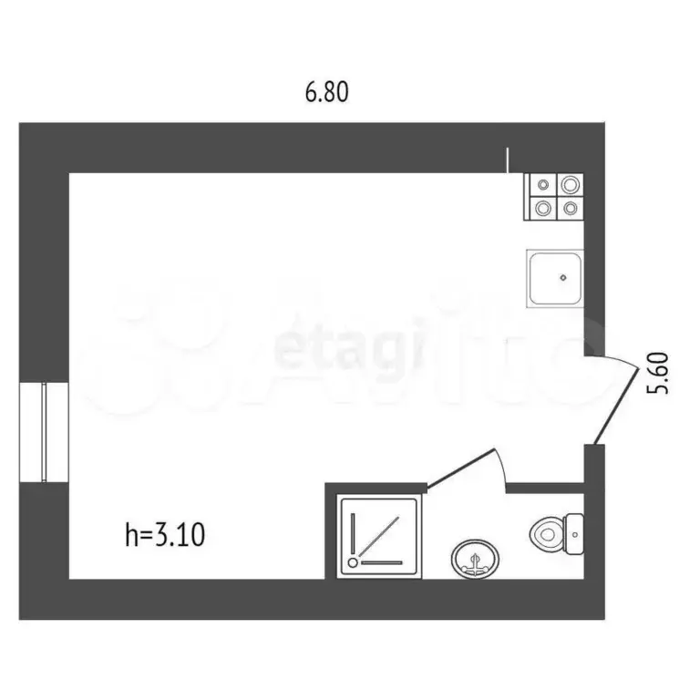 Продам помещение свободного назначения, 38 м - Фото 0