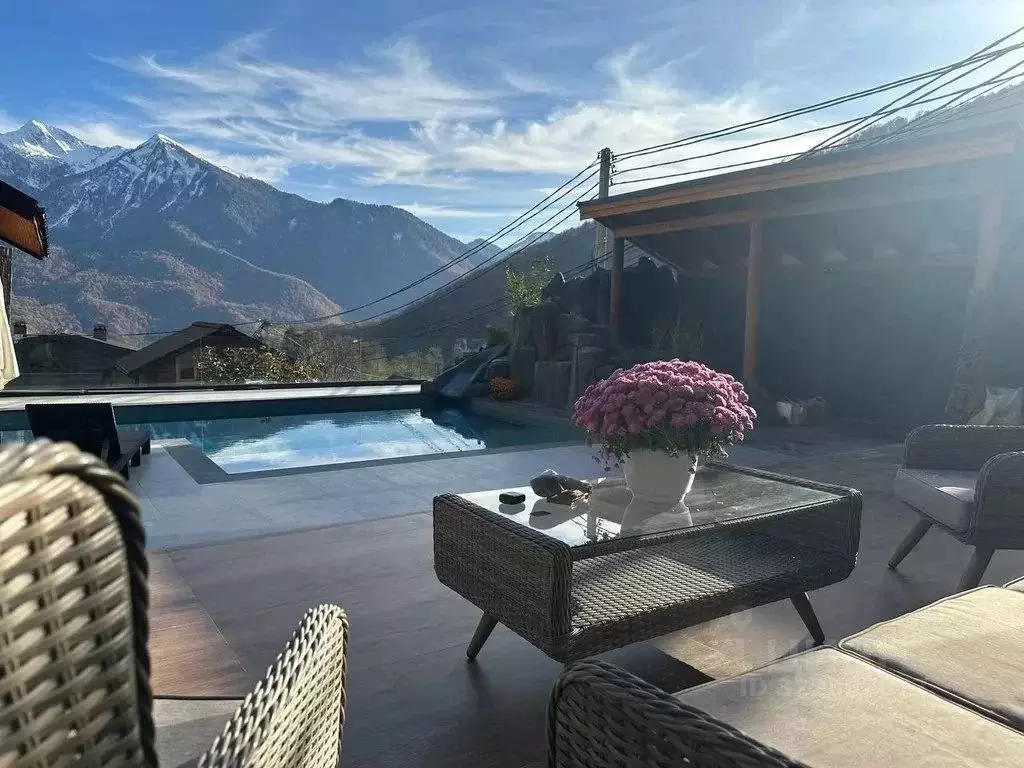 Дом в Краснодарский край, Сочи Красная Поляна пгт, 2-й Садовый мкр, ... - Фото 2