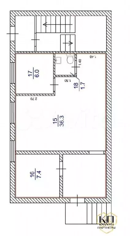 Сдам помещение свободного назначения, 51.4 м - Фото 0