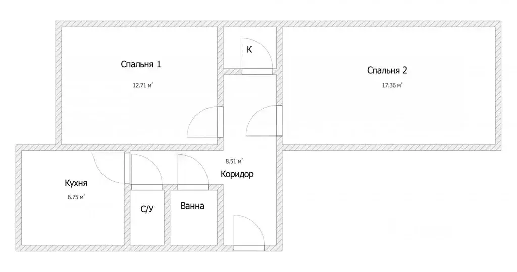 2-к кв. Московская область, Наро-Фоминск ул. Войкова, 23 (51.0 м) - Фото 2