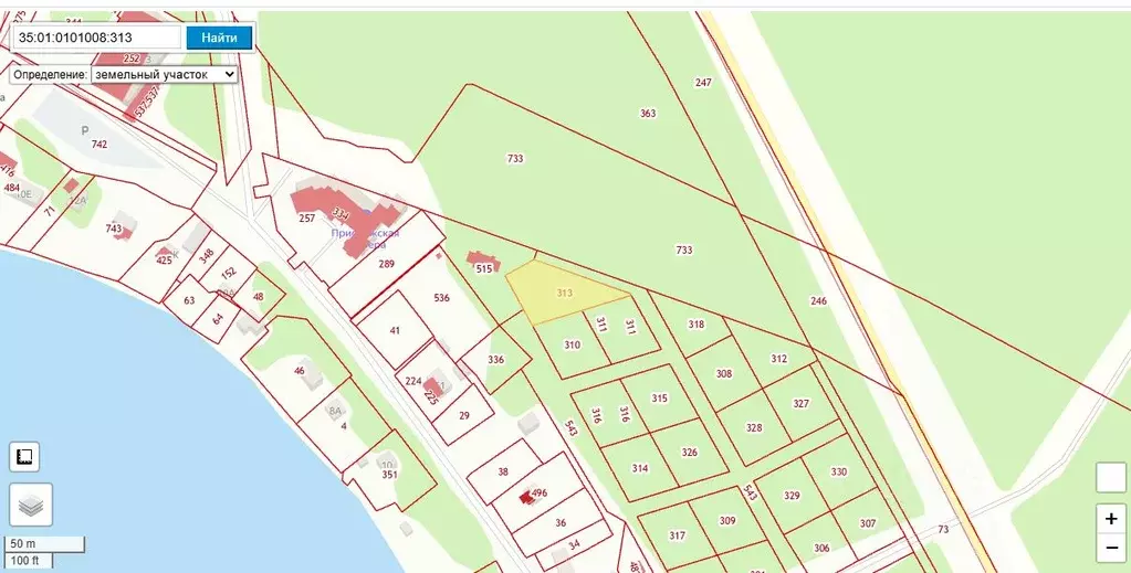 Участок в Вологодская область, Вытегорский муниципальный округ, д. ... - Фото 2
