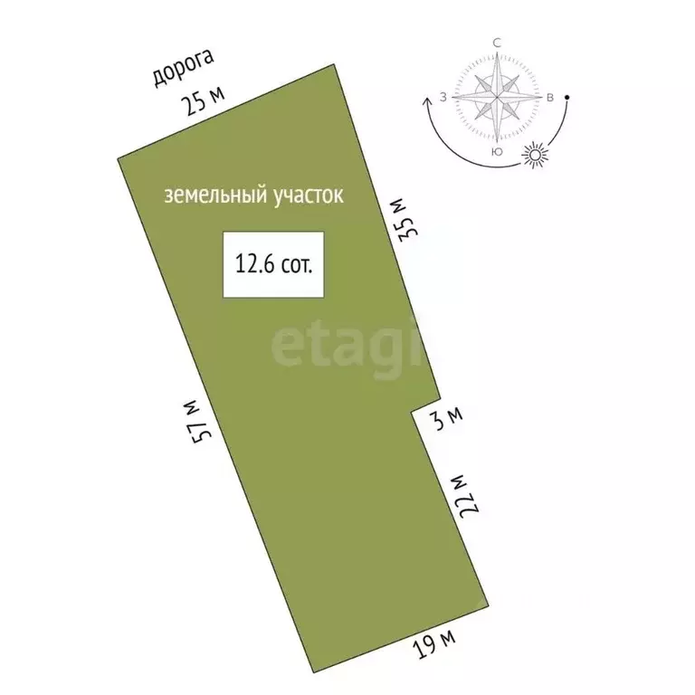 Участок в Ростовская область, Неклиновский район, Новобессергеневское ... - Фото 2