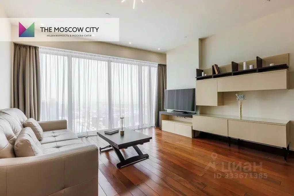 2-к кв. Москва 1-й Красногвардейский проезд, 21с2 (90.0 м) - Фото 2