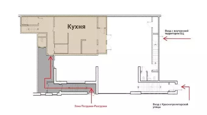 Помещение свободного назначения в Москва Краснопролетарская ул., 2/4 ... - Фото 2